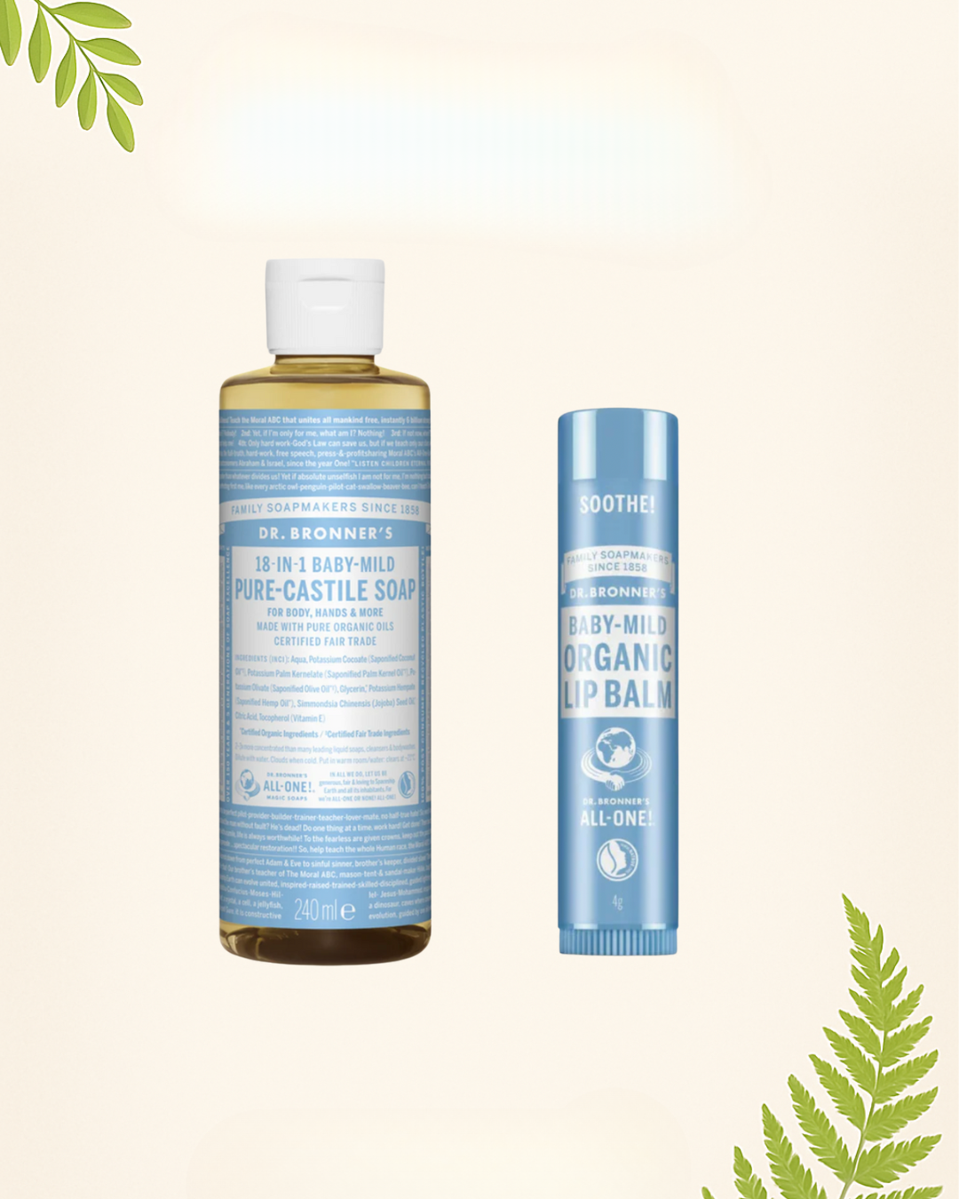 Gentle Daily Duo - Baby Mild Soap & Lip Balm