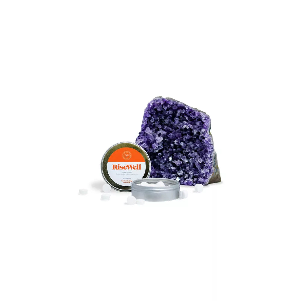 On-the-go toothpaste alternative mints by RiseWell – zero sugar, zero calories