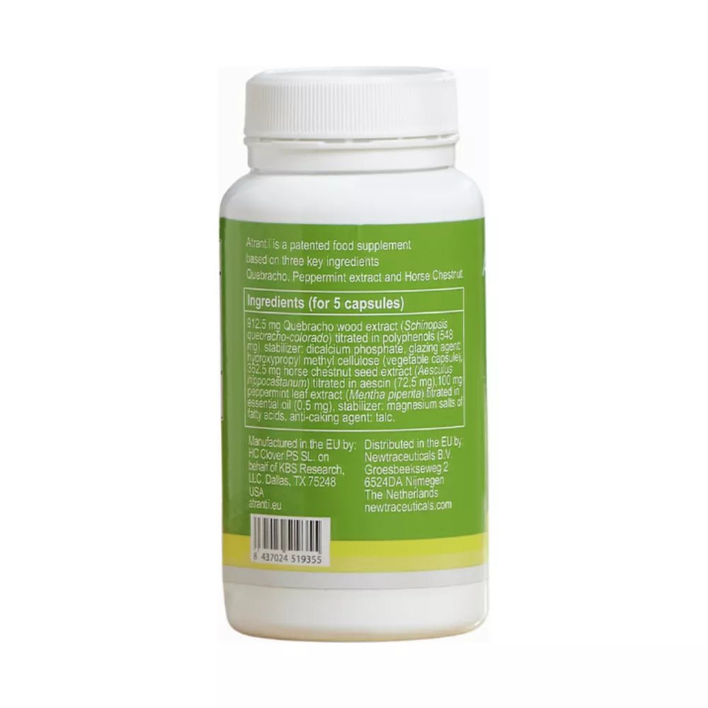 Natural digestive health supplement bottle targeting bloating and SIBO