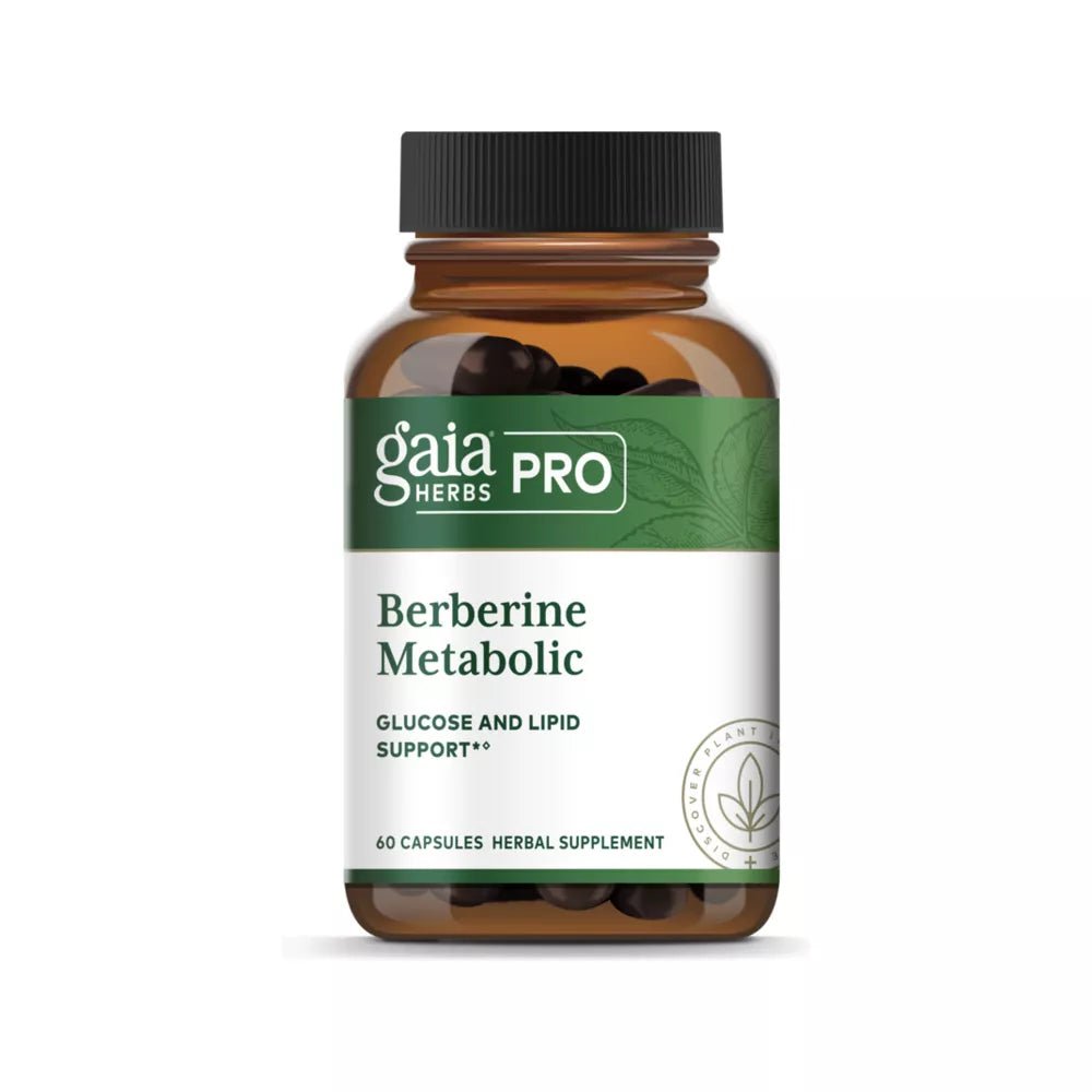 Berberine Metabolic – 60 Capsules by Gaia Herbs