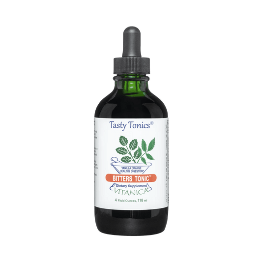 Bitters Tonic 118ml by Vitanica – herbal digestive support liquid for appetite and gut health