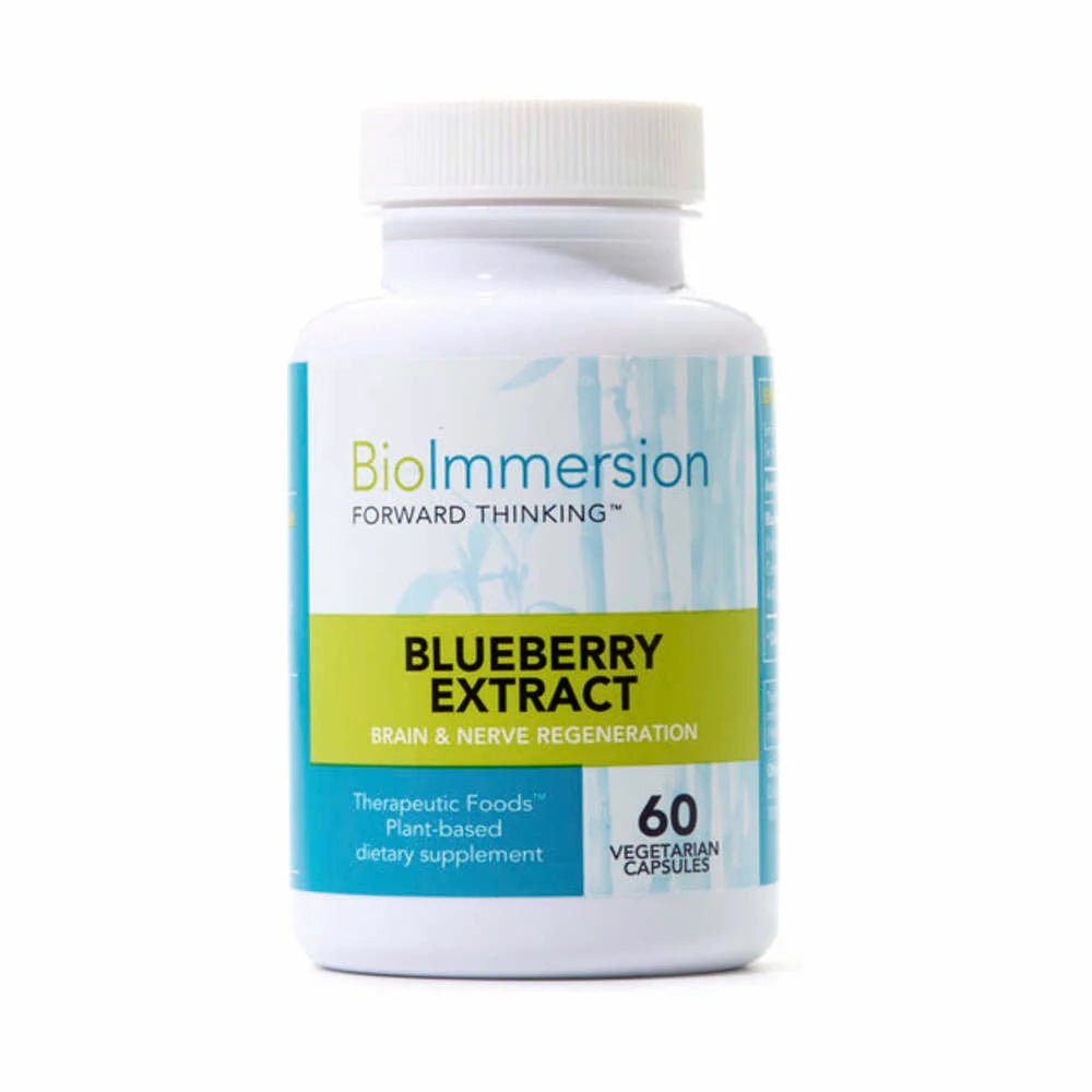 BioImmersion Blueberry Extract – 60 capsules rich in antioxidants