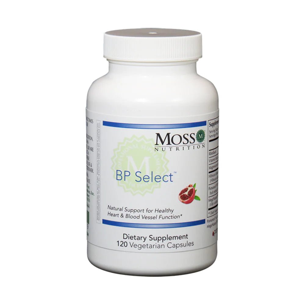 Moss Nutrition BP Select – 120 capsules for blood pressure support