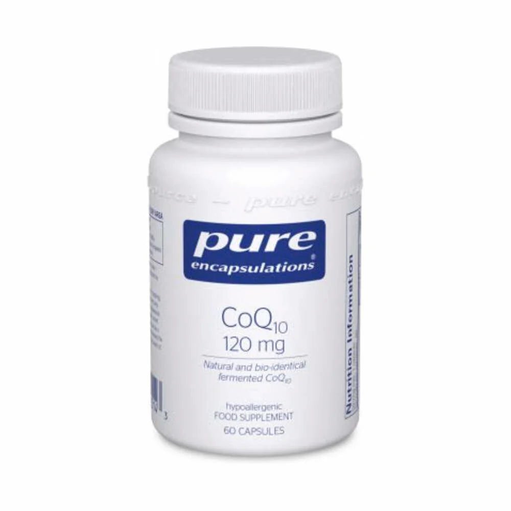 CoQ10 by Pure Encapsulations – heart and mitochondrial energy support supplement