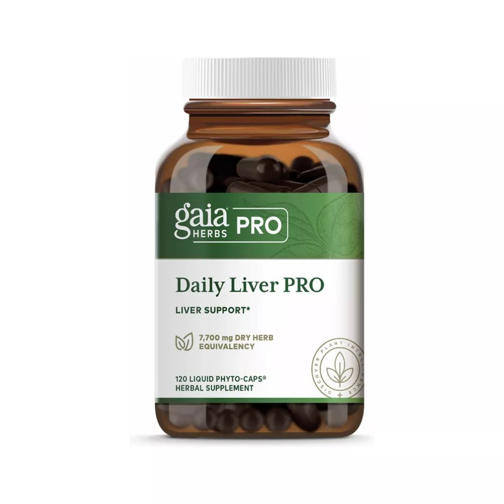Daily Liver Pro – 120 Liquid Phyto-Caps by Gaia Herbs