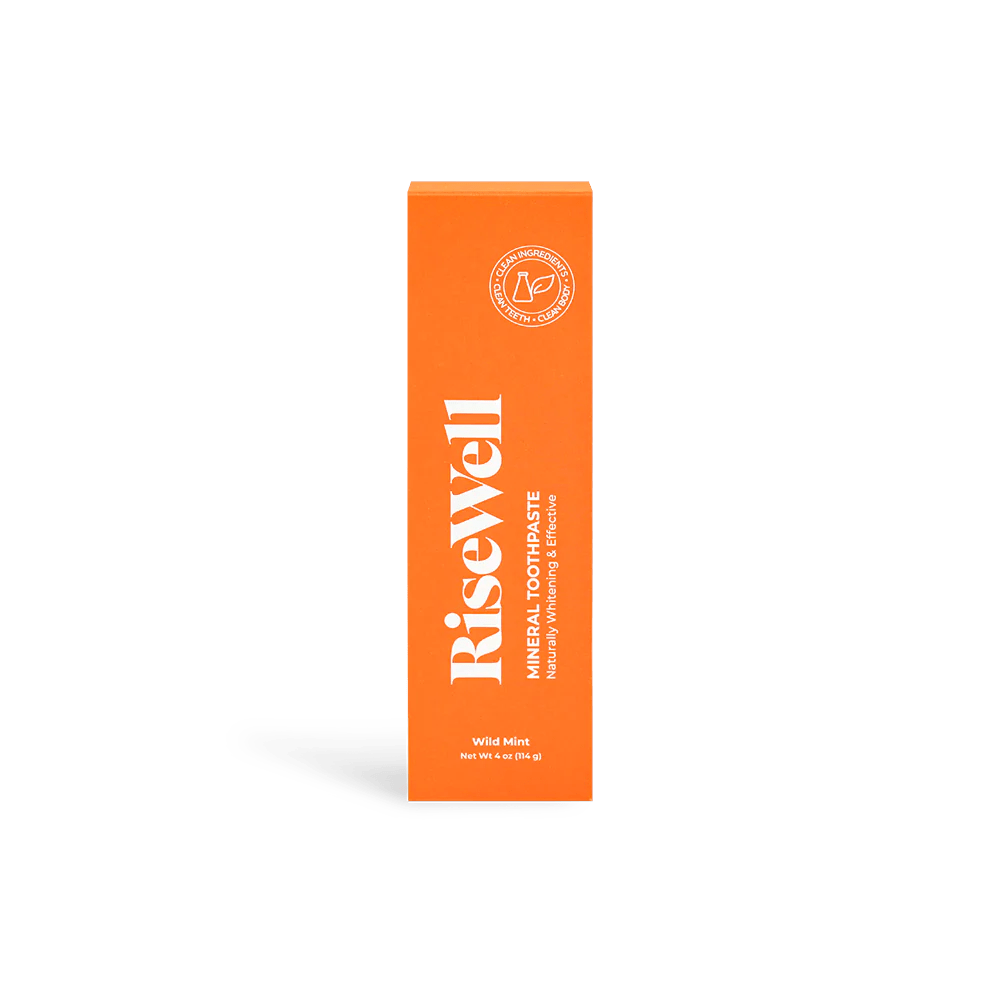 Fluoride-Free Toothpaste 118ml – hydroxyapatite formula for whitening and enamel care by RiseWell