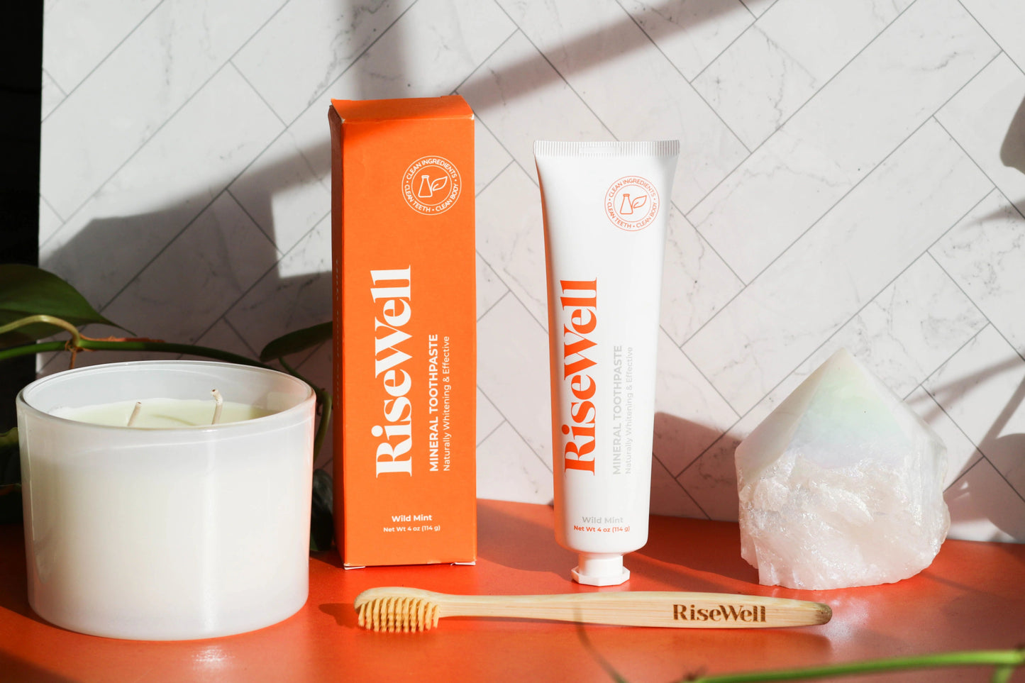 Vegan-friendly hydroxyapatite toothpaste – 118ml remineralising dental care by RiseWell