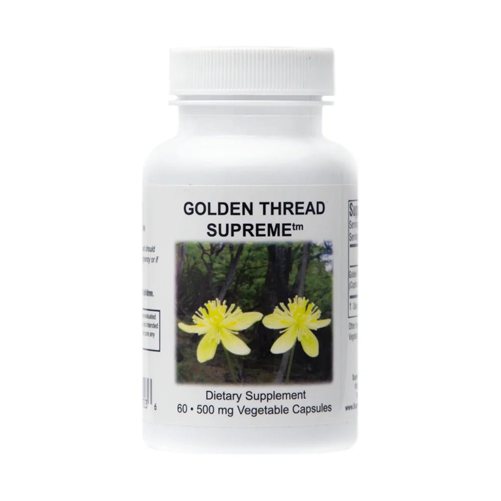 Golden Thread Supreme 60 capsules – Coptis chinensis herbal support for gut and microbial balance
