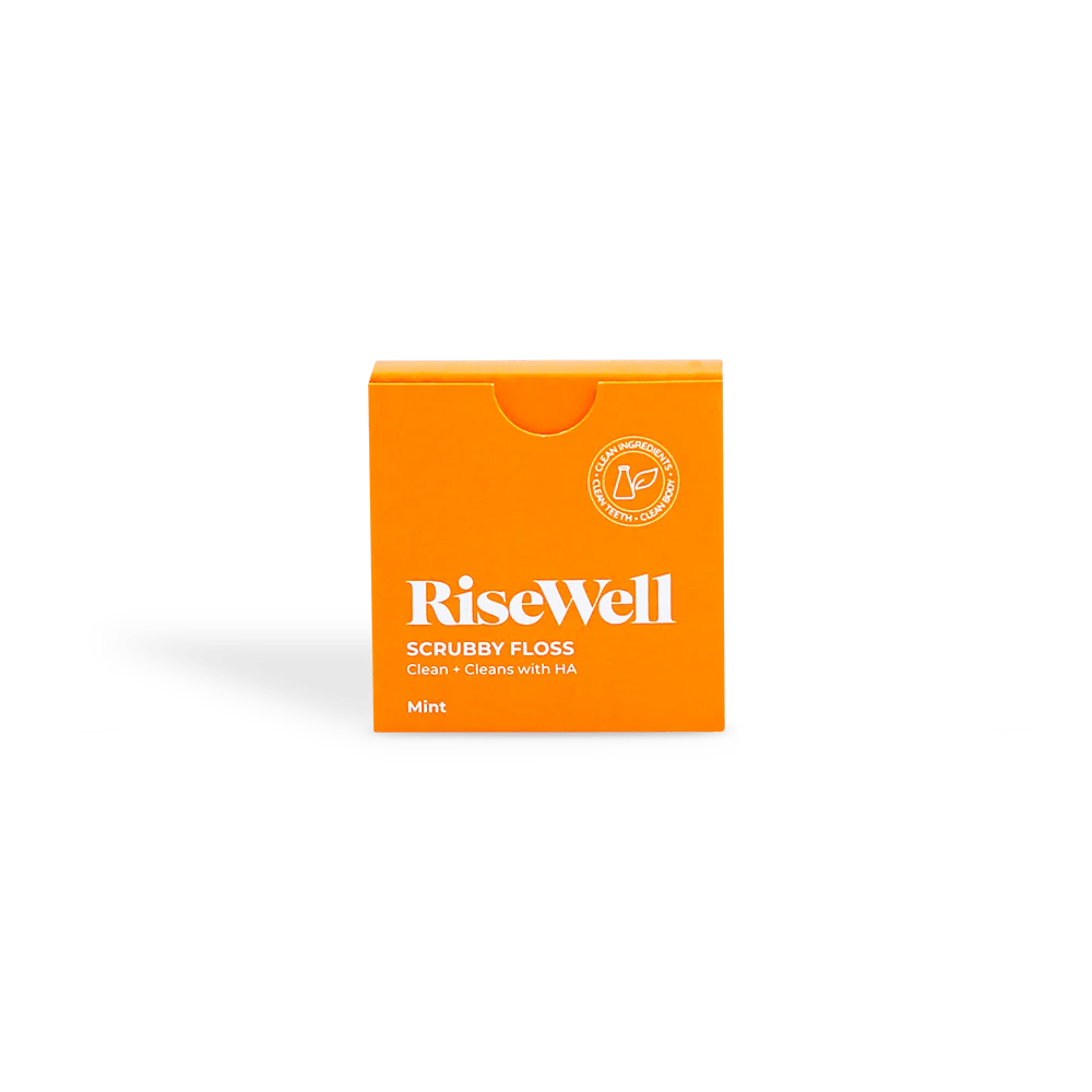 RiseWell Hydroxyapatite Dental Floss – vegan-friendly remineralising dental care