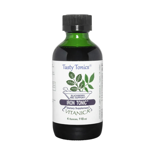 Iron Tonic 118ml by Vitanica – gentle liquid iron supplement for women’s energy and vitality