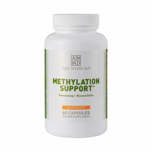 Amy Myers MD Methylation Support – 60 capsules for detoxification and stress relief.