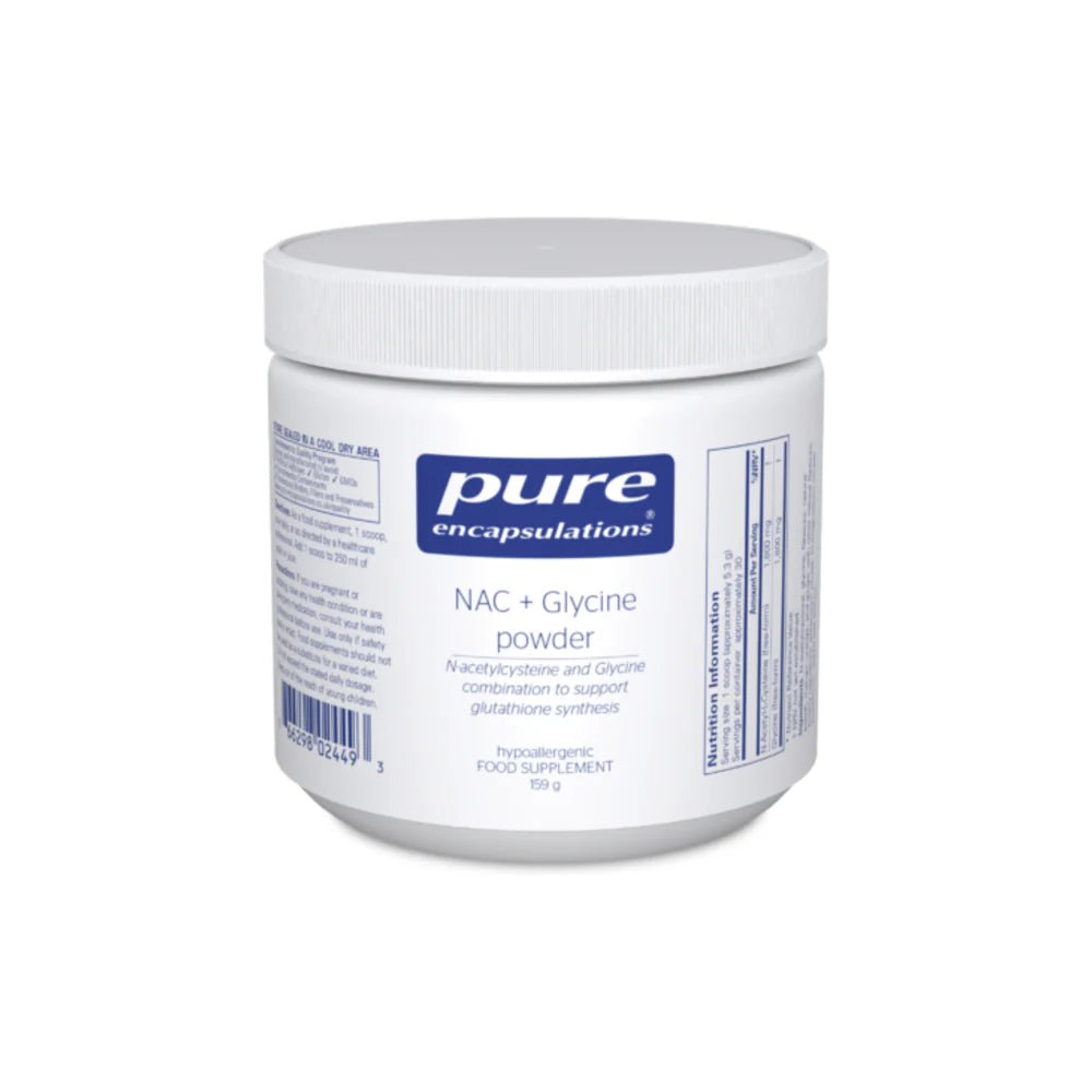 NAC + Glycine Powder – 159g by Pure Encapsulations