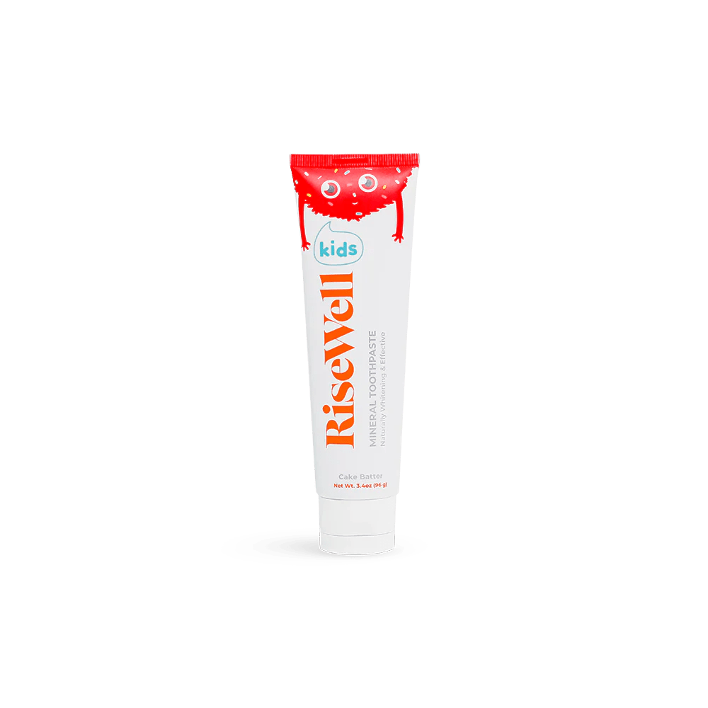Non-toxic toothpaste for children – 100ml fluoride-free enamel care by RiseWell