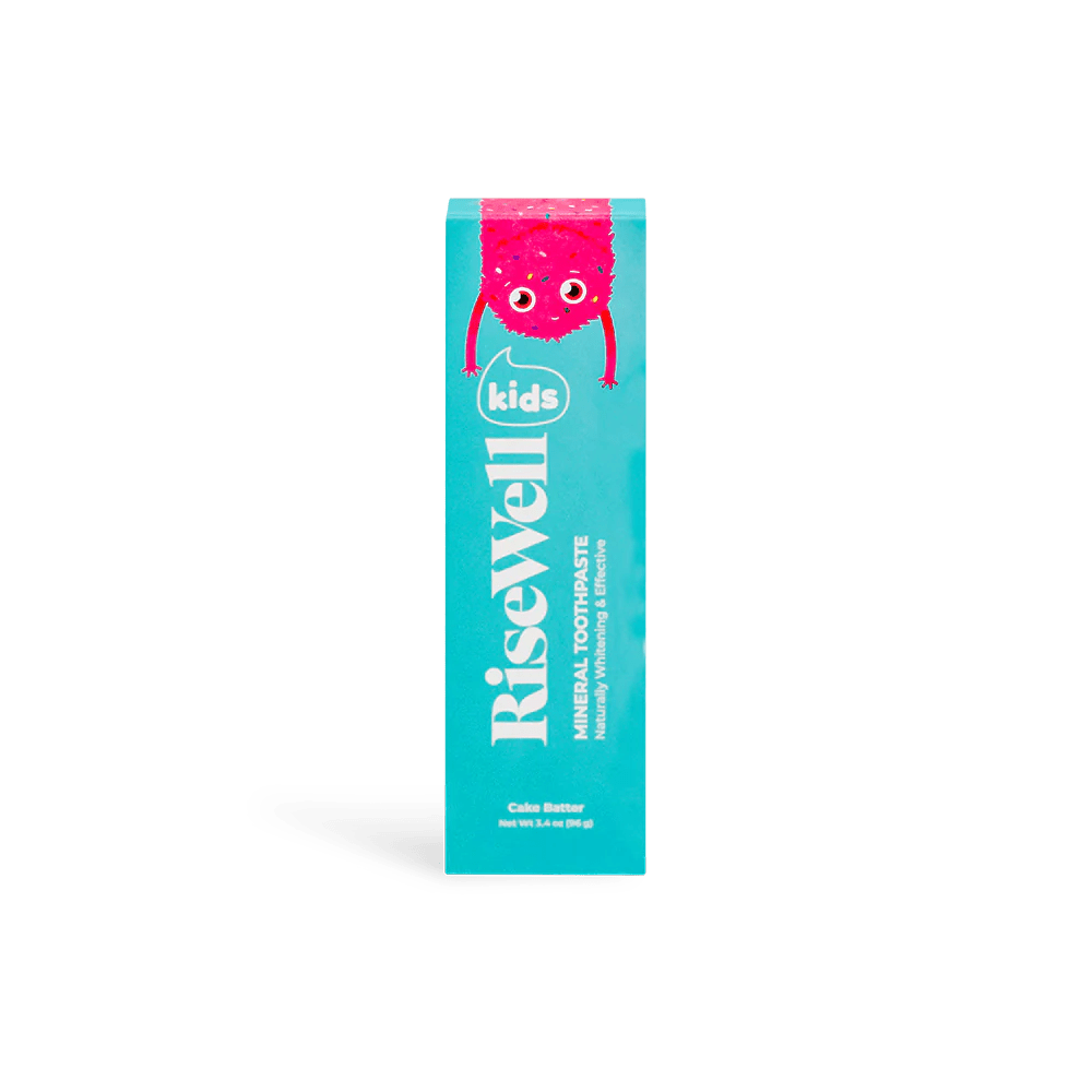 Natural Kids Toothpaste 100ml by RiseWell – safe hydroxyapatite formula for enamel protection
