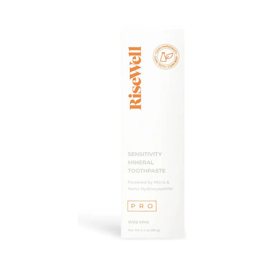 PRO Mineral Toothpaste 100ml by RiseWell – advanced sensitivity relief and enamel strengthening