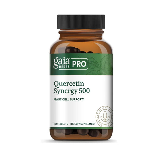 Quercetin Synergy 500 – 100 Tablets by Gaia Herbs