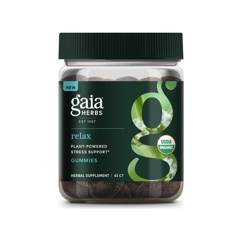 Relax Gummies – 45 Gummies by Gaia Herbs