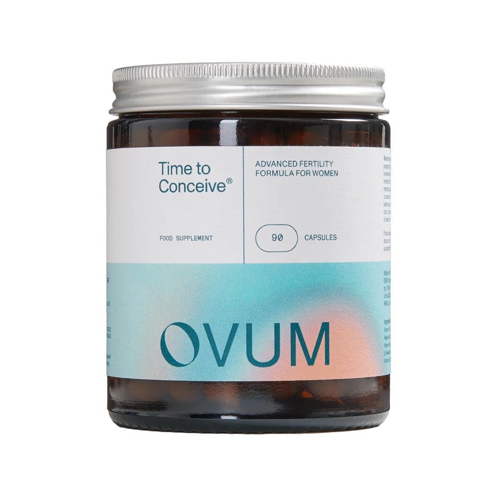Time to Conceive Advanced Fertility Formula for Women – 90 Capsules by OVUM