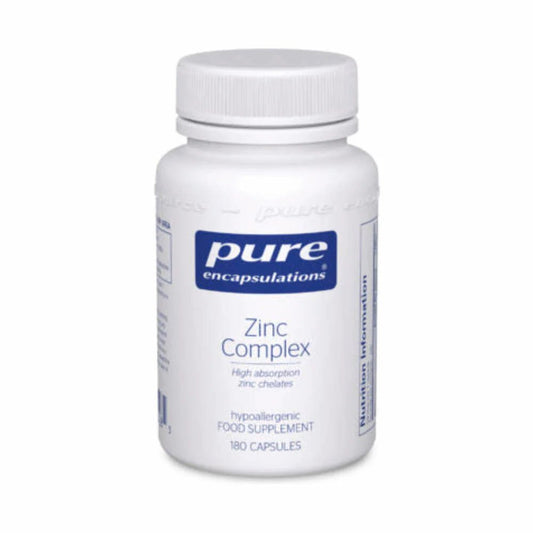 Pure Encapsulations Zinc Complex – 180 capsules for immune support