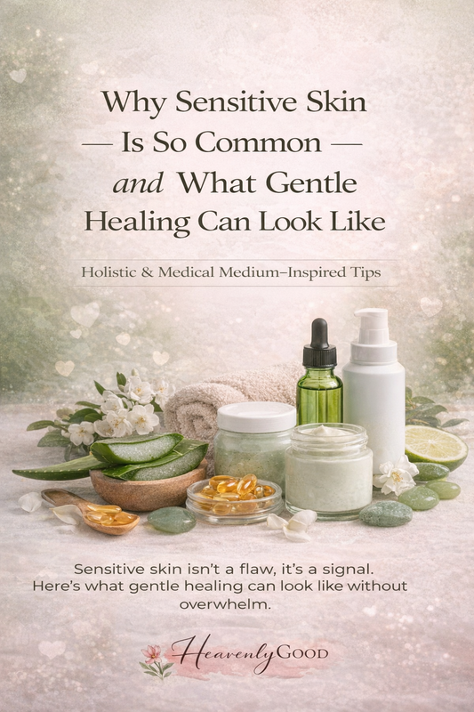 Why Sensitive Skin Is So Common and What Gentle Healing Can Look Like
