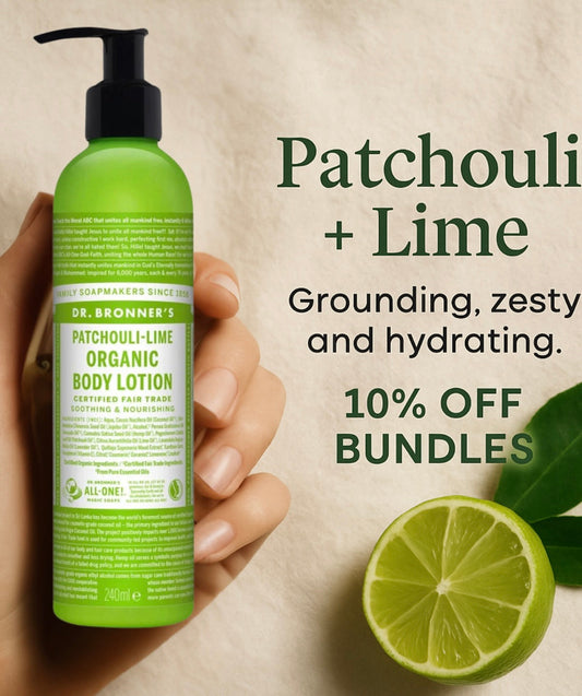 🌿 Why Dr. Bronner’s Patchouli Lime Lotion Is the Ultimate Natural Luxury