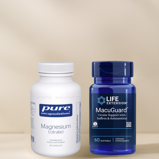 Body and Vision Wellness Bundle - natural support for eye health, energy, immunity, and whole-body wellbeing