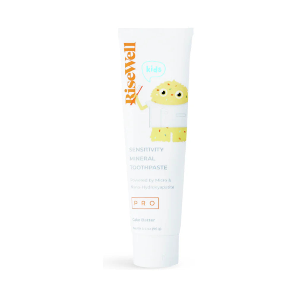 Fluoride-free mineral toothpaste for kids with safe, natural ingredients