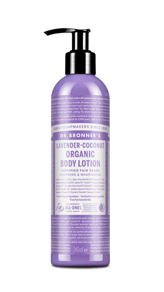Heavenly Good – Vegan Dr. Bronner’s Lavender Lotion