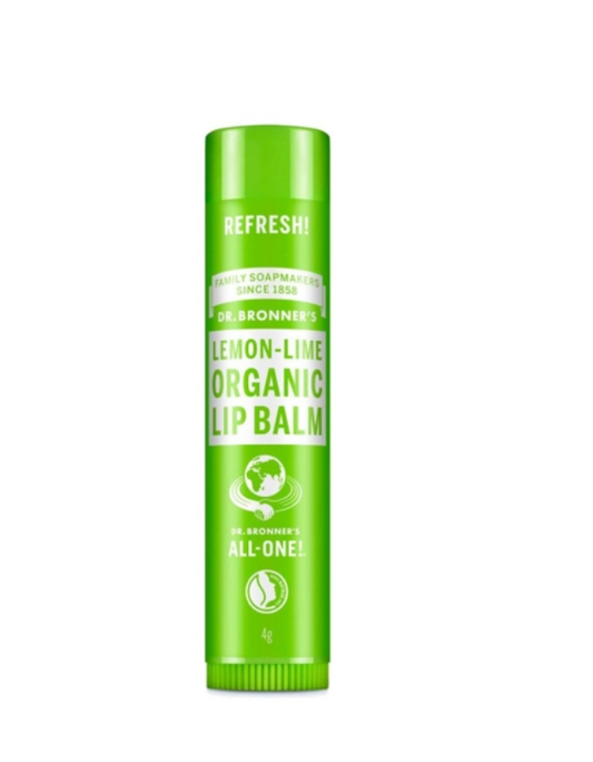 Heavenly Good – Vegan Dr. Bronner’s Lemon Lime Lip Balm