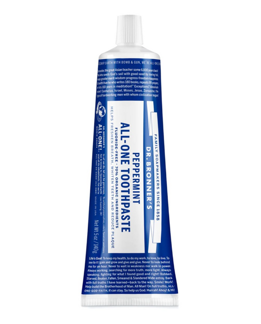 Heavenly Good – Vegan Dr. Bronner’s Mint Toothpaste