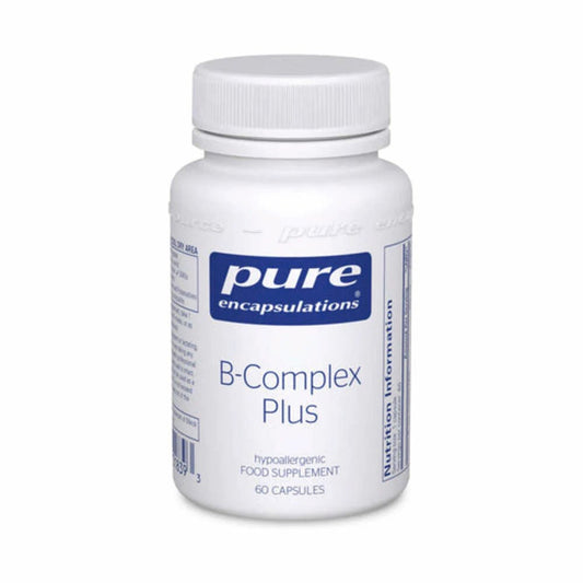 B - Complex Plus - 60 Capsules | Pure Encapsulations - Heavenly Good