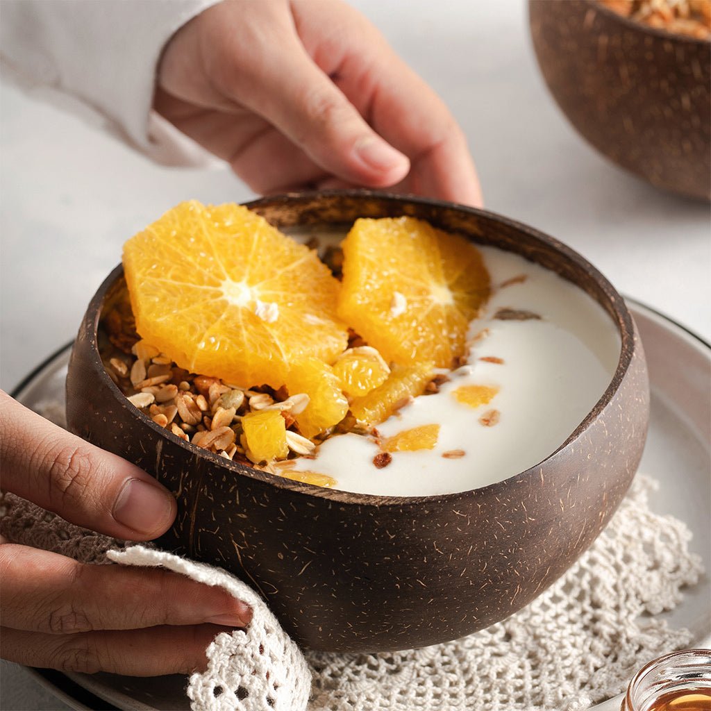 Classic Coconut Bowl & Spoon - Heavenly Good