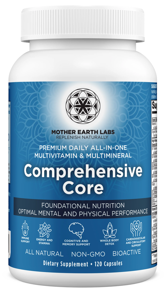 Comprehensive Core - 120 Capsules | Mother Earth Labs - Heavenly Good