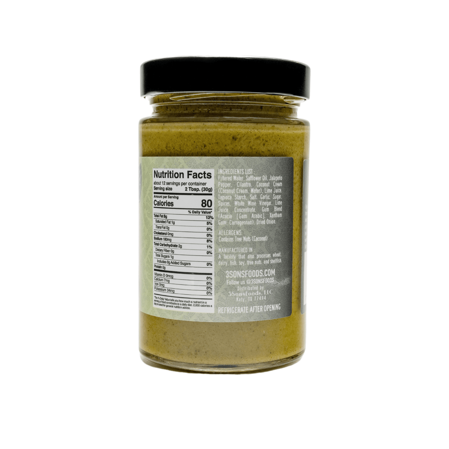 Diablo Vegan Mild Cilantro Sauce - 100% Natural, Gluten - Free, Keto - Friendly | Perfect for Vegan & Non - Vegan Dishes - Heavenly Good