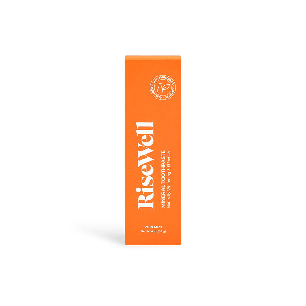 Fluoride - Free Hydroxyapatite Toothpaste 118ml | Natural Enamel Strengthening & Whitening | RiseWell - Heavenly Good