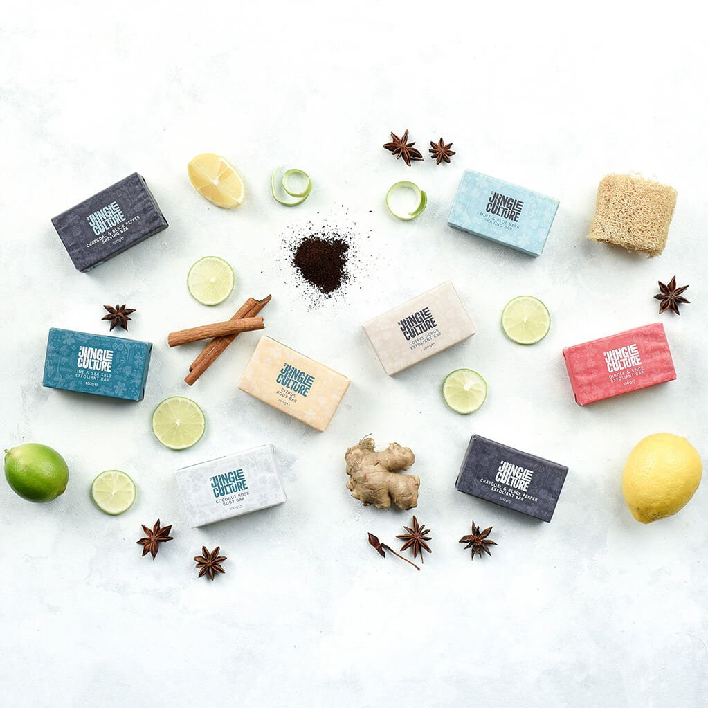 Ginger & Spice Natural Exfoliant Bar - Heavenly Good