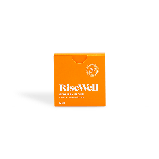 Hydroxyapatite Dental Floss | Remineralising & Vegan - Friendly | Advanced Plaque Removal | RiseWell - Heavenly Good