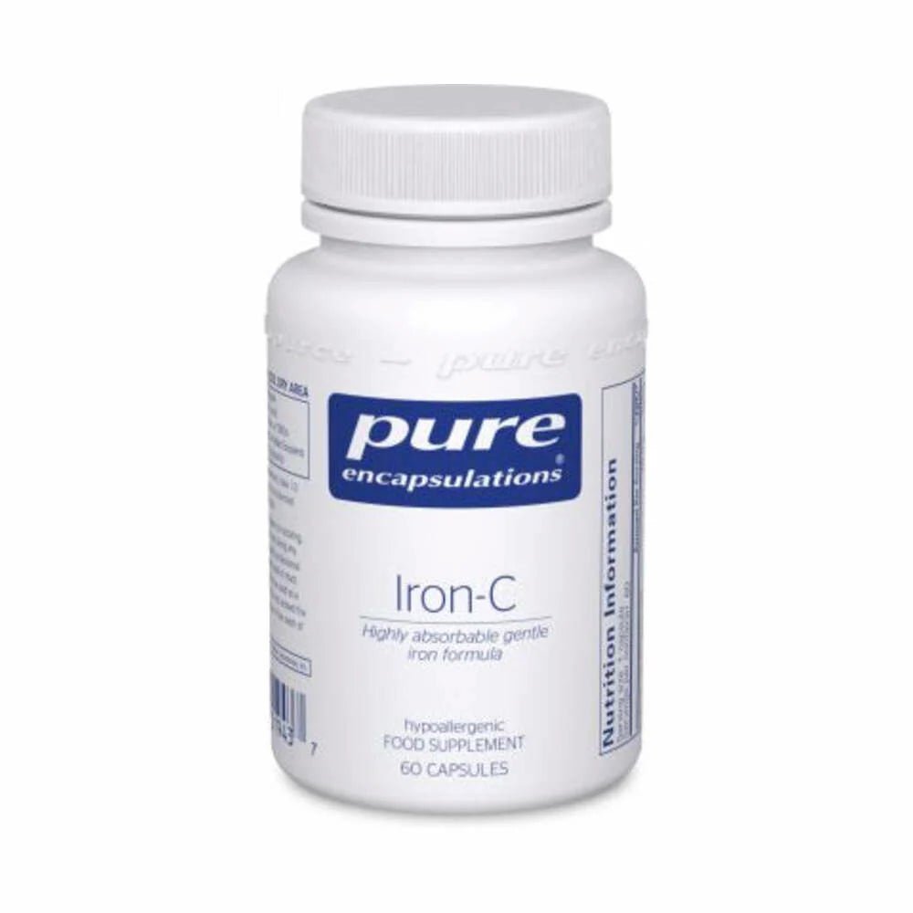 Iron - C - 60 Capsules | Pure Encapsulations - Heavenly Good