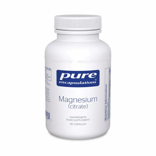 Magnesium Citrate - 90 Capsules | Pure Encapsulations - Heavenly Good