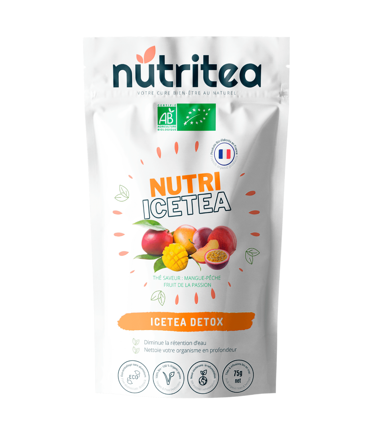 Nutri - IceTea - Organic detox iced tea to drink cold or hot - Heavenly Good