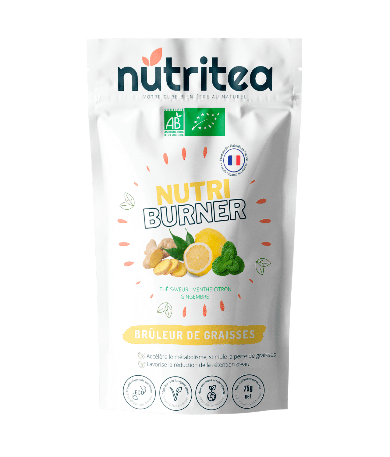 NutriBurner - Organic Detox Tea burns fat - Heavenly Good