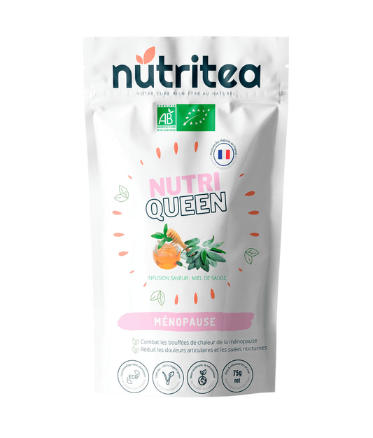 NutriQueen Organic Menopause Tea | Natural Hormonal Balance & Wellness Support for Women - Heavenly Good