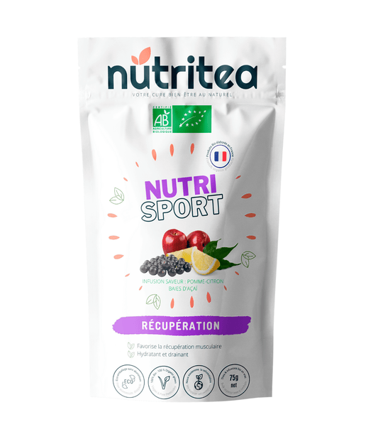 NutriSport Organic Herbal Recovery Tea | Muscle Repair & Wellness Blend for Athletes - Heavenly Good