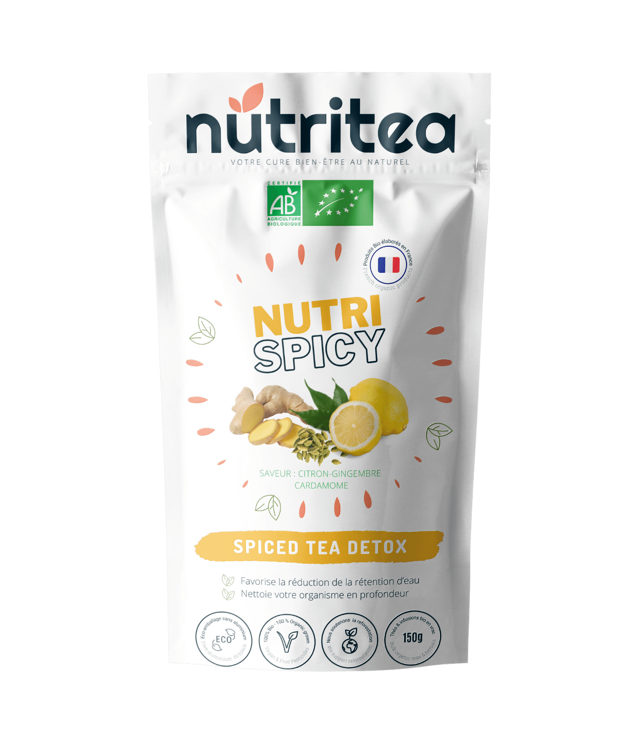 Organic NutriSpicy Detox Chai Latte | Premium Natural Tea Blend for Wellness & Vitality - Heavenly Good