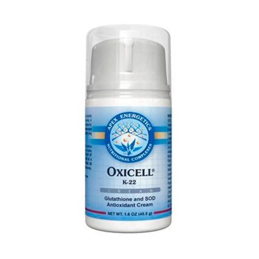 Oxicell Antioxidant Cream 45.5g by Apex Energetics – topical cellular health and oxidative stress protection