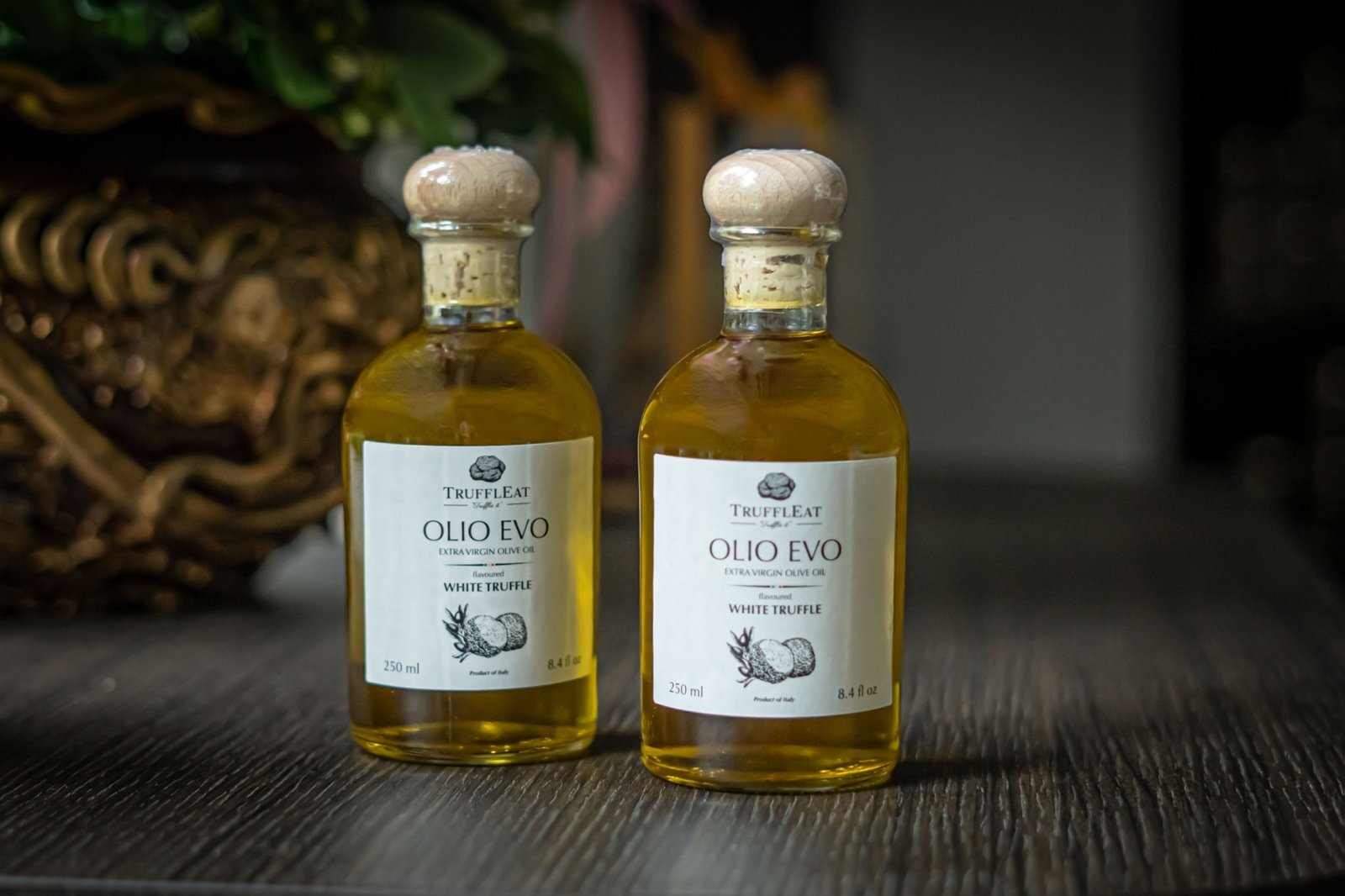 Premium White Truffle Extra Virgin Olive Oil - Gourmet Truffle - Infused Dressing for Appetisers, Pasta & More - Heavenly Good