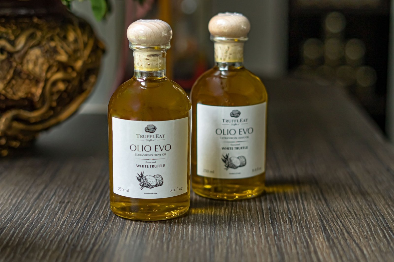 Premium White Truffle Extra Virgin Olive Oil - Gourmet Truffle - Infused Dressing for Appetisers, Pasta & More - Heavenly Good