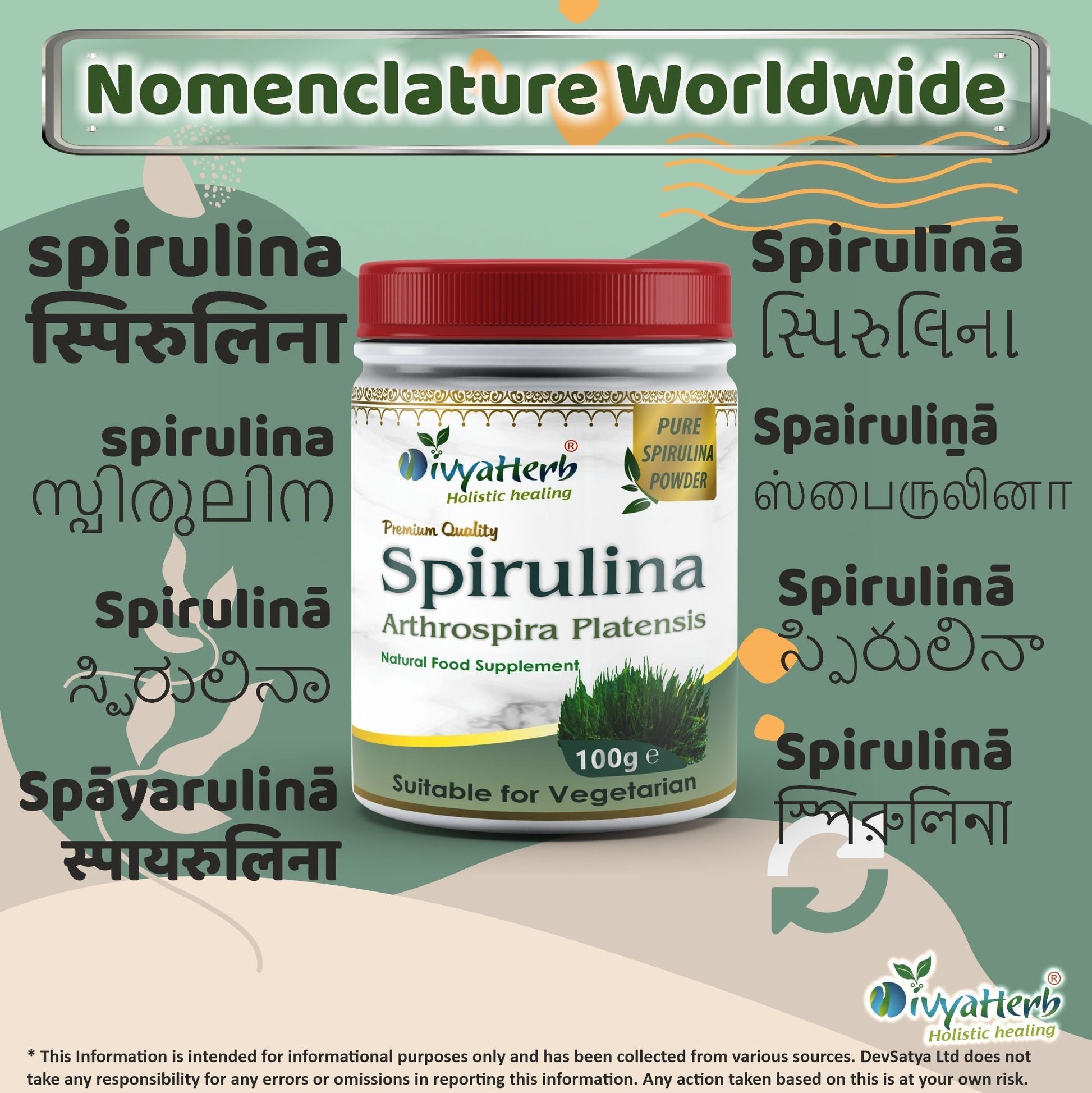 Spirulina Powder - Heavenly Good