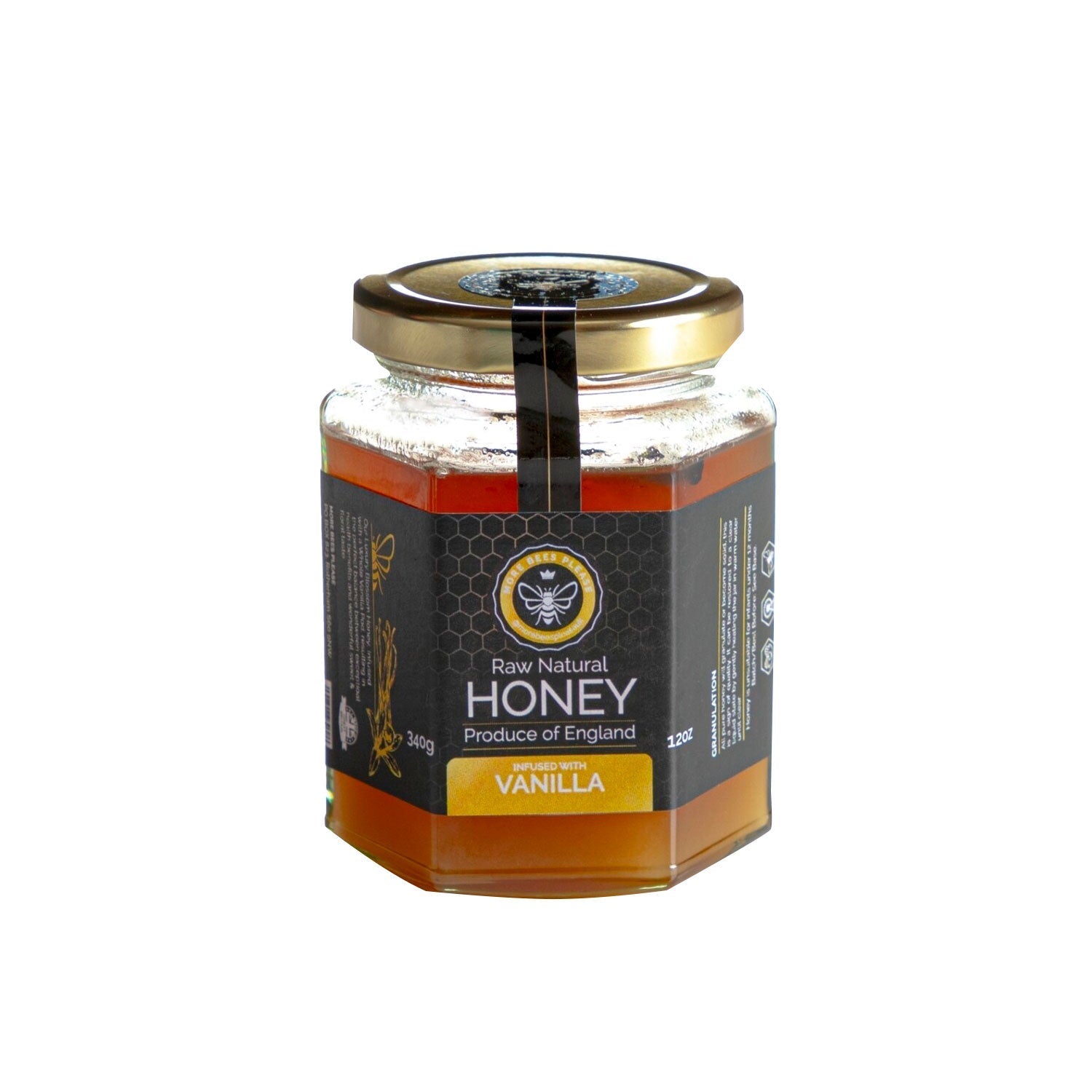 Vanilla - Infused Honey: - Heavenly Good