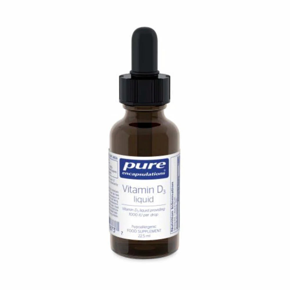 Vitamin D3 Liquid - 22.5ml | Pure Encapsulations - Heavenly Good